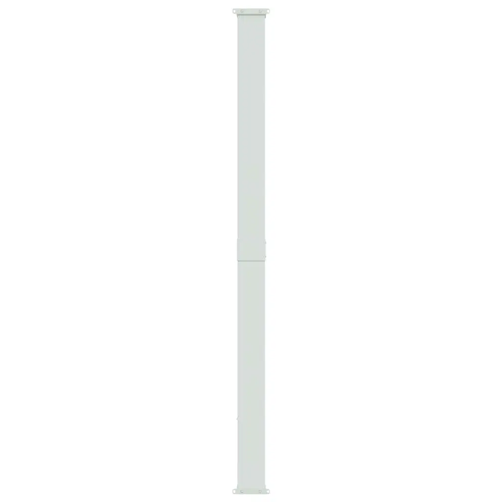 Retractable Side Awning Outdoor Privacy Screen 220x500cm Polyester Cream Steel