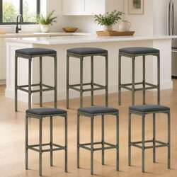 Practical Bar Stools for Your Home: 6-Piece Set