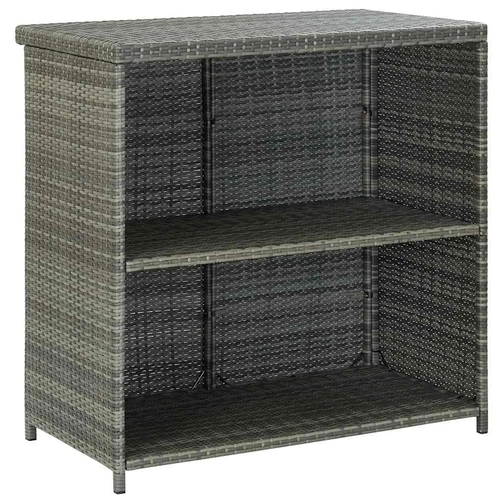 Grey Rattan Bar Set for Indoor and Outdoor Use