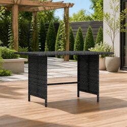 Practical Grey Outdoor Dining Table for Versatile Use