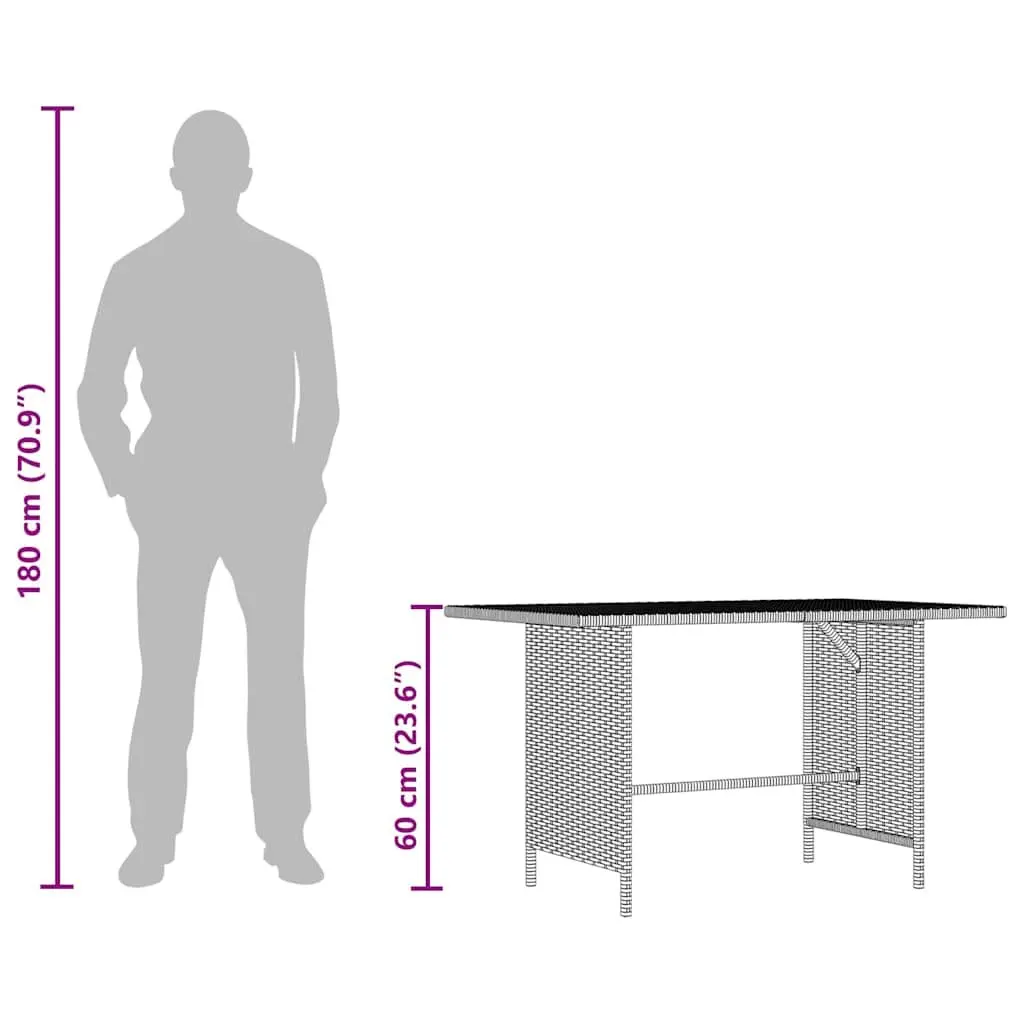 Outdoor Dining Table for Patios and Gardens