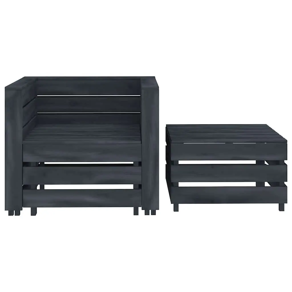 Pallet Lounge Set for Garden and Patio Use