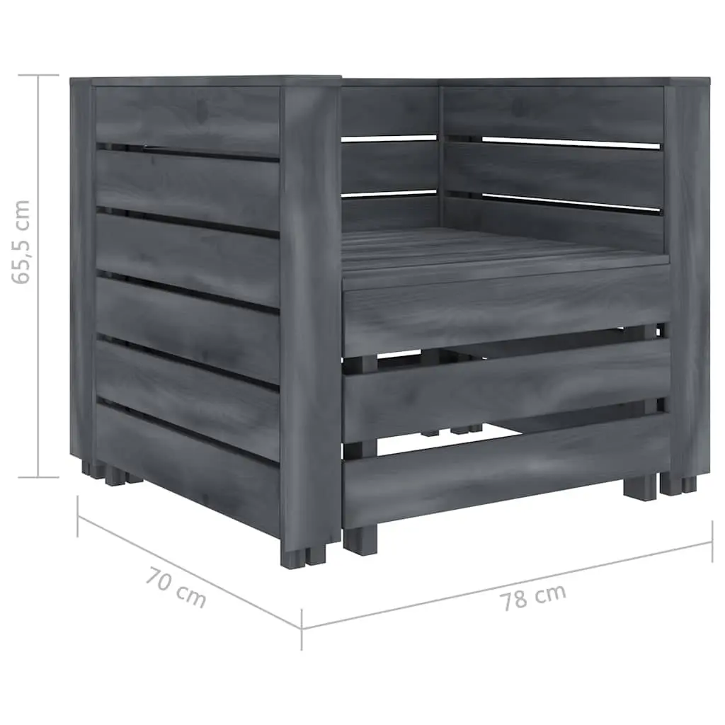 Pallet Lounge Set for Garden and Patio Use