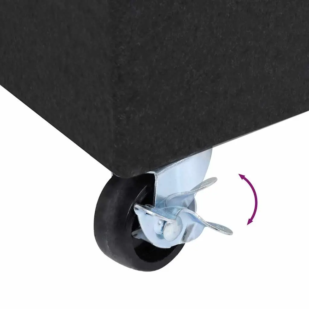 Umbrella Base Granite Heavy Duty Black Outdoor Parasol Stand Holder