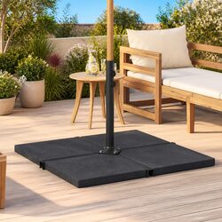 Ideal 25kg Umbrella Weight Plate for Your Garden Needs