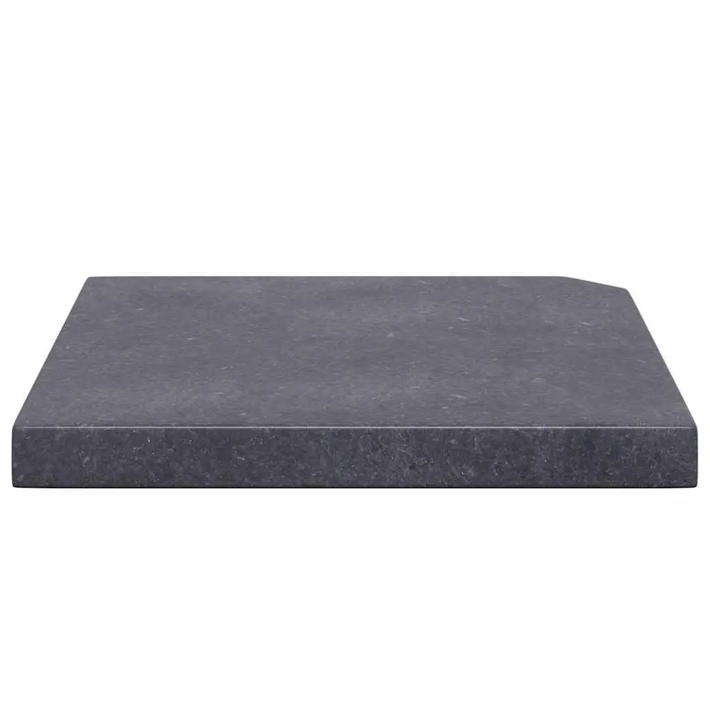 Umbrella Weight Plate Granite Square 25kg Black Base Stand