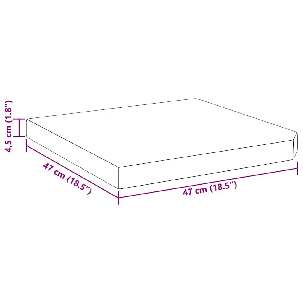 Umbrella Weight Plate Granite Square 25kg Black Base Stand