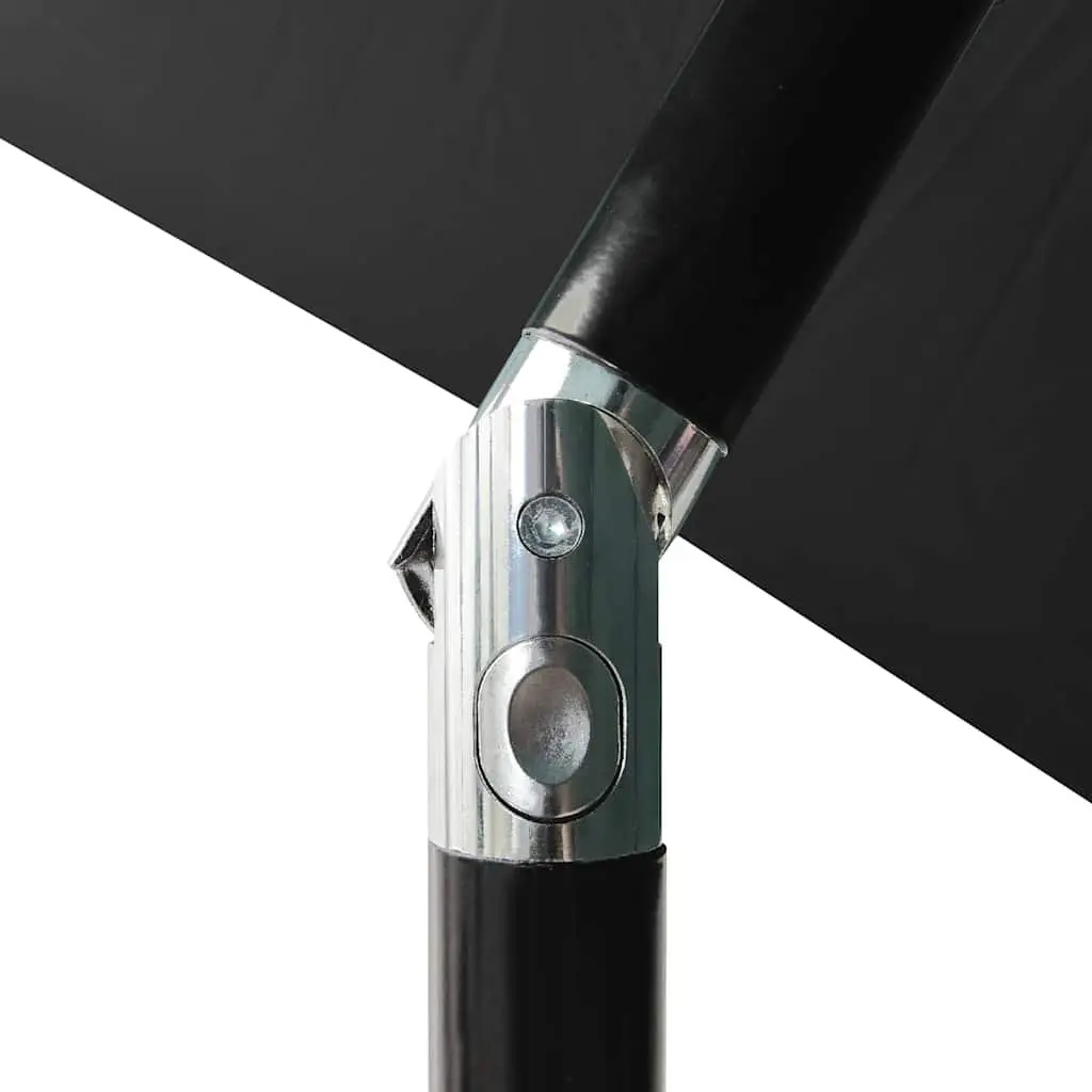 2x3m Garden Parasol with LED Lights