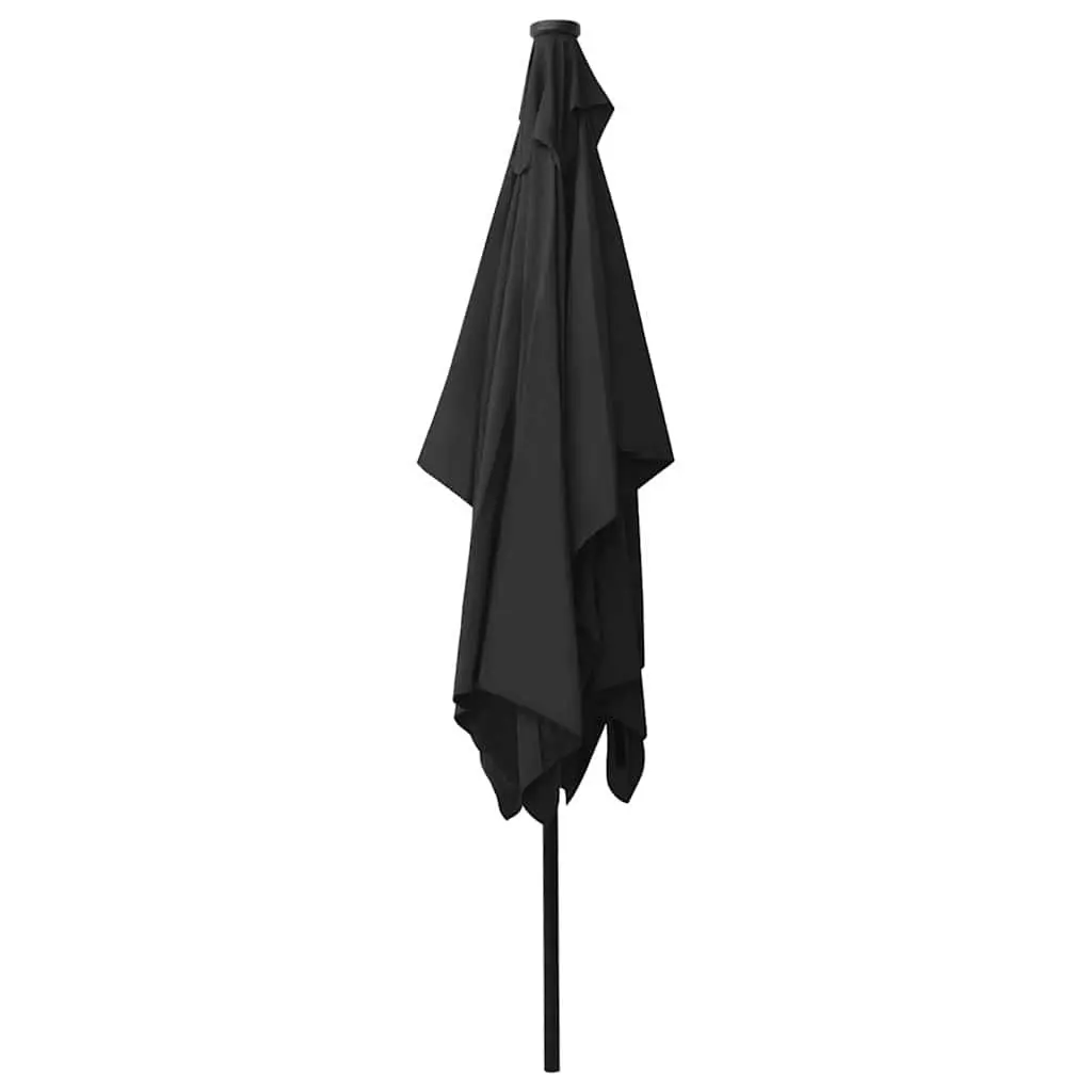 2x3m Garden Parasol with LED Lights