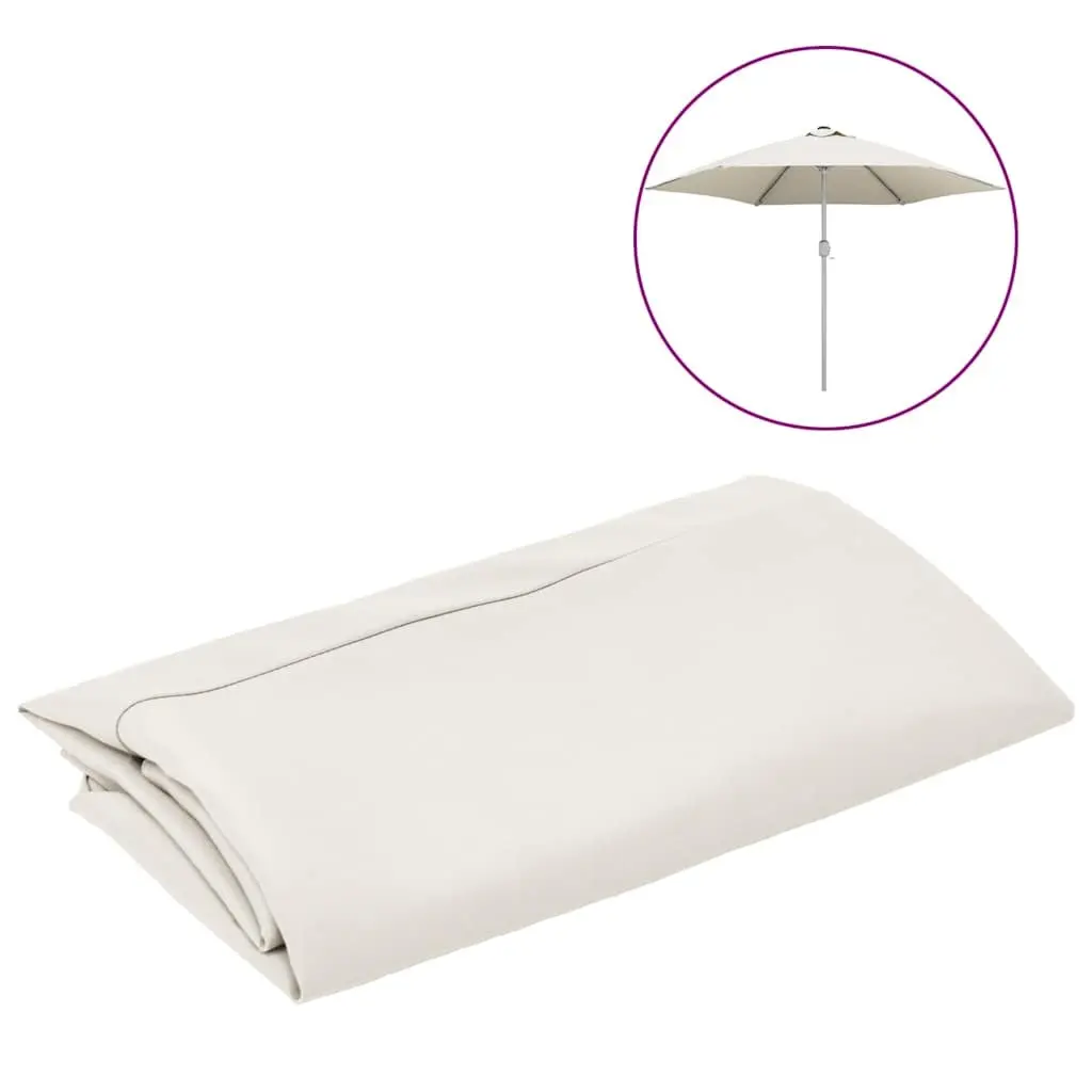 Replacement Fabric UV Protective Polyester 300 cm Sand Parasol Cover