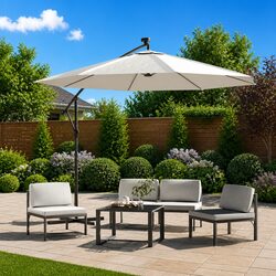 Practical Sand Fabric for Your Cantilever Umbrella Needs