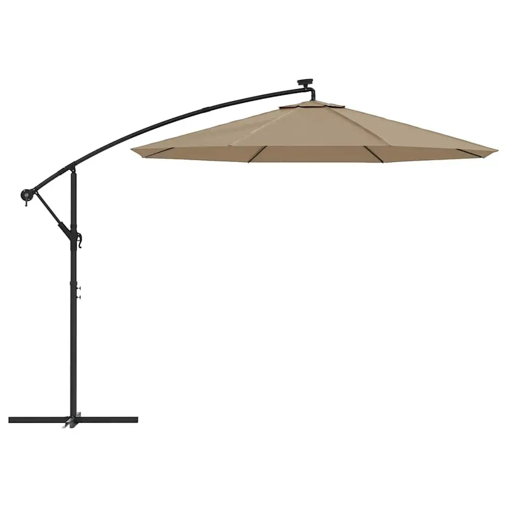 Replacement Fabric Cantilever Umbrella 300cm Taupe Polyester