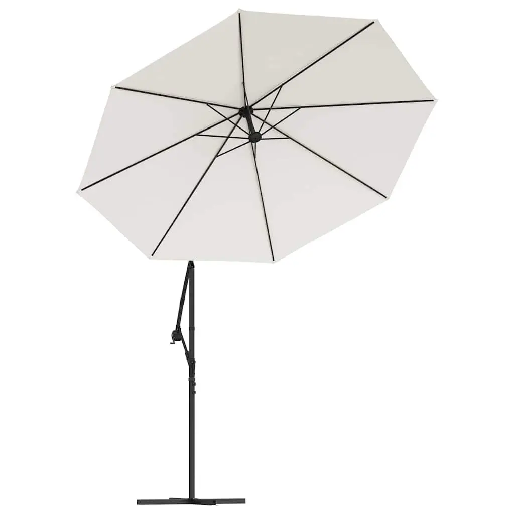 Cantilever Umbrella Replacement Cover UV Protective Polyester Sand Colour 350cm Outdoor Shade