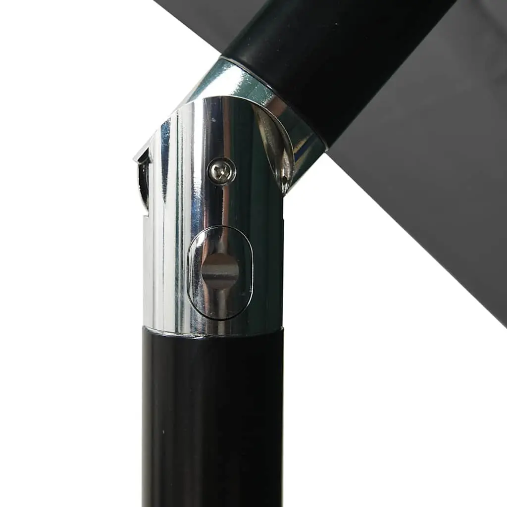 3-Tier Garden Parasol Outdoor Umbrella Patio Sunshade Crank Tilt 2.5x2.5m