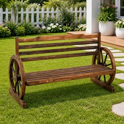 Practical Garden Bench for Relaxing in Style