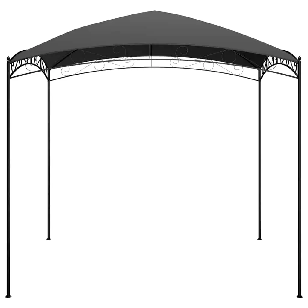 Gazebo Steel 3x3x2.65m Anthracite Outdoor Pavilion Canopy Shelter