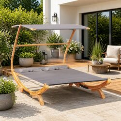 Perfectly Designed Outdoor Lounge Bed for Your Garden