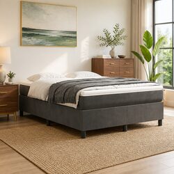 Versatile Queen Size Box Spring Bed for Everyday Use