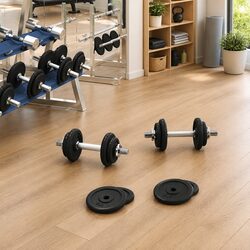 Versatile 40kg Dumbbell Set for Home Use