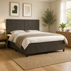 Queen Box Spring Bed for Everyday Comfort and Support