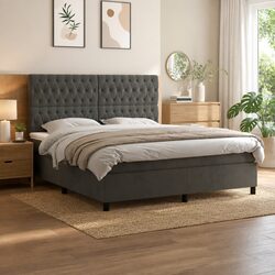 Practical Queen Box Spring Bed for Modern Living Spaces