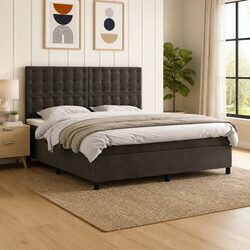 Versatile Queen Size Bed with LED Lights for Every Bedroom