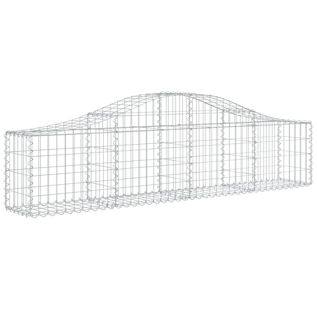 4 pcs Arched Gabion Baskets for Home Use