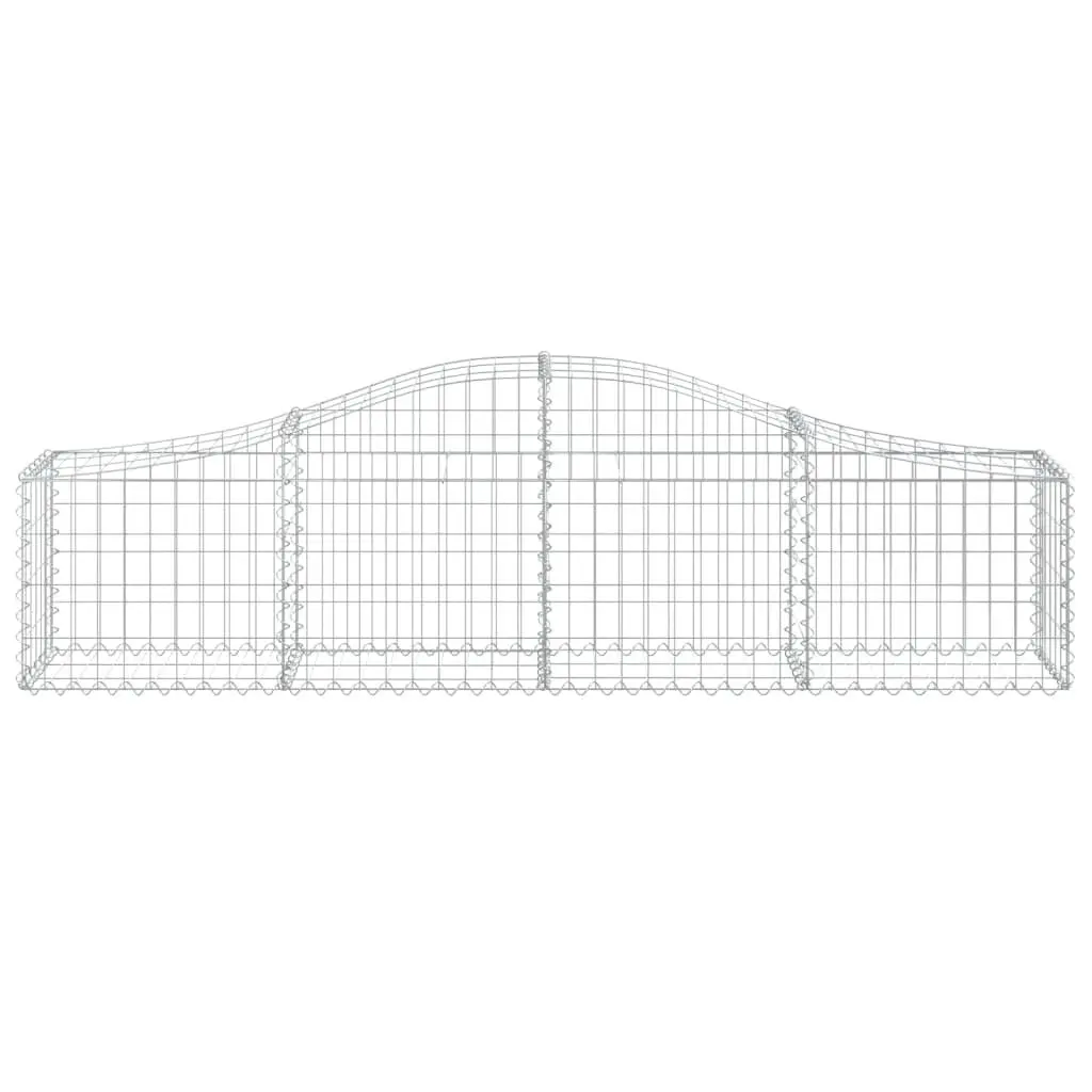 4 pcs Arched Gabion Baskets for Home Use