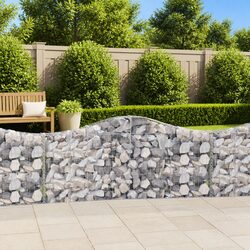 Practical Arched Gabion Baskets for Home Use