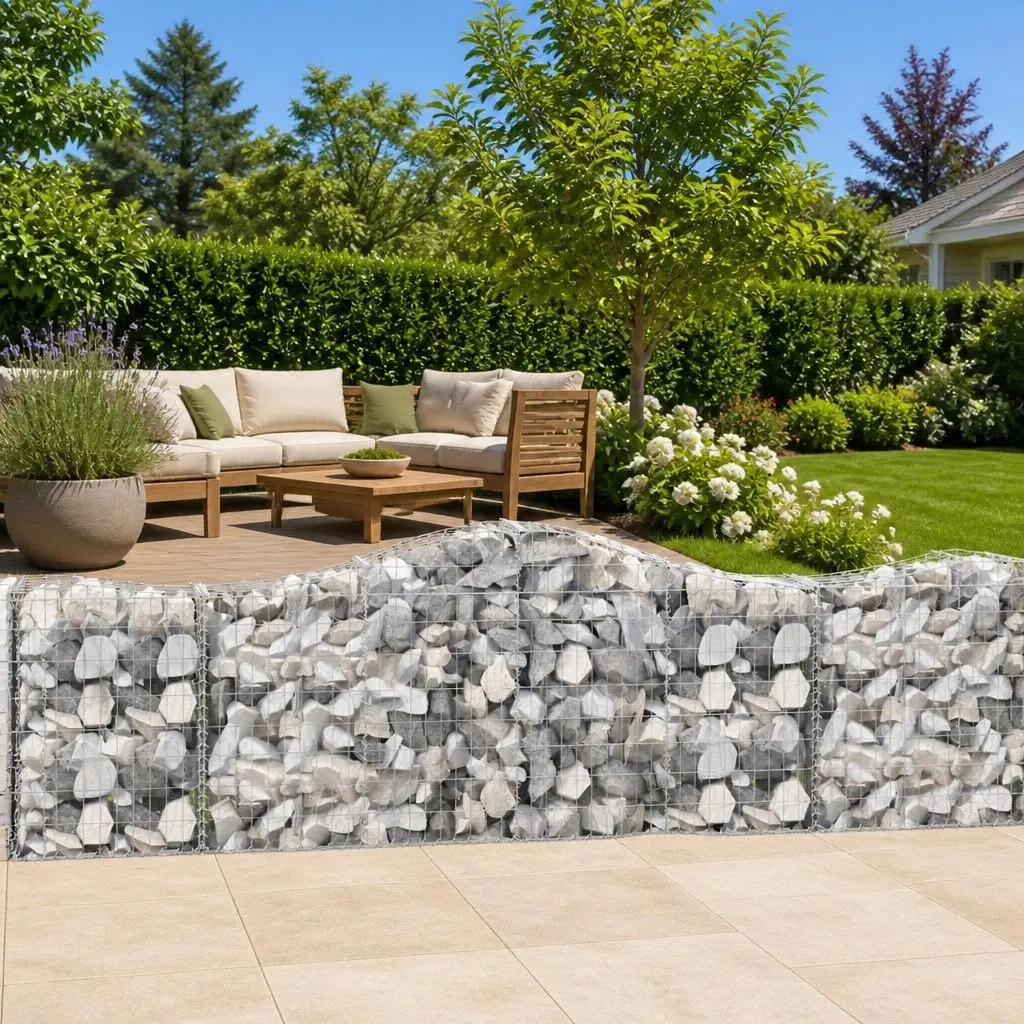Arched Gabion Baskets for Home and Garden
