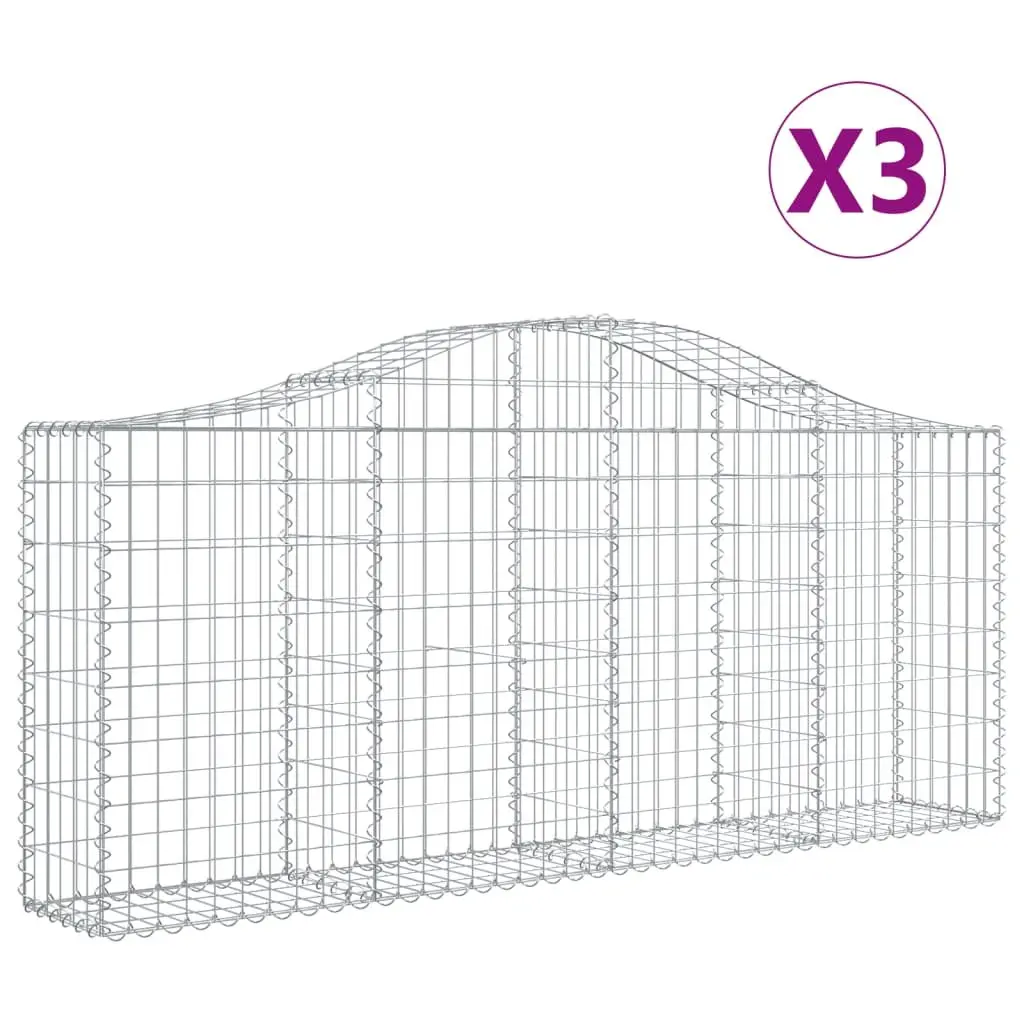 Arched Gabion Baskets for Home and Garden