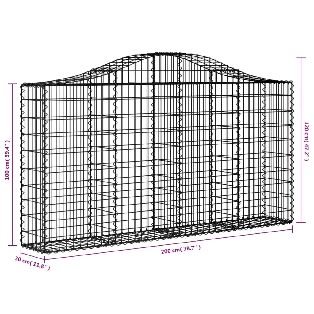 Arched Gabion Baskets for Various Uses