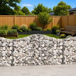 Practical Arched Gabion Baskets for Various Outdoor Uses