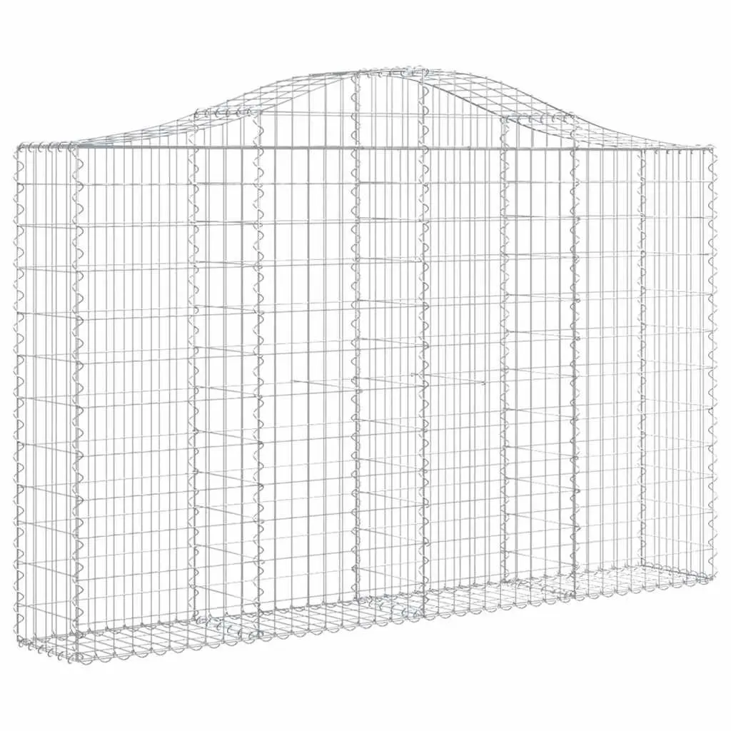 Arched Gabion Baskets for Outdoor Settings