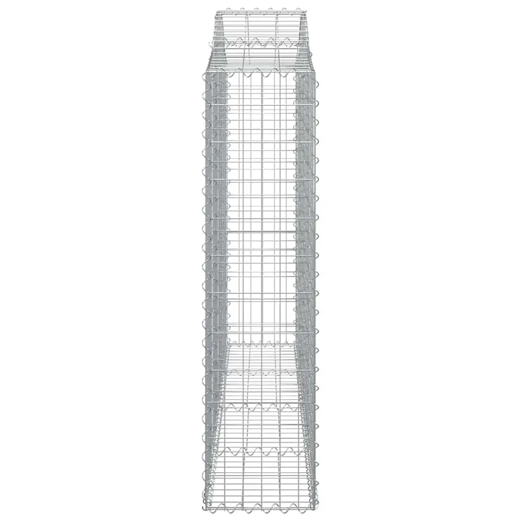 Arched Gabion Baskets for Outdoor Settings