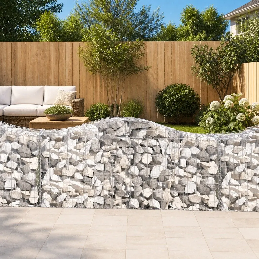 11 pcs Arched Gabion Baskets for Home Use