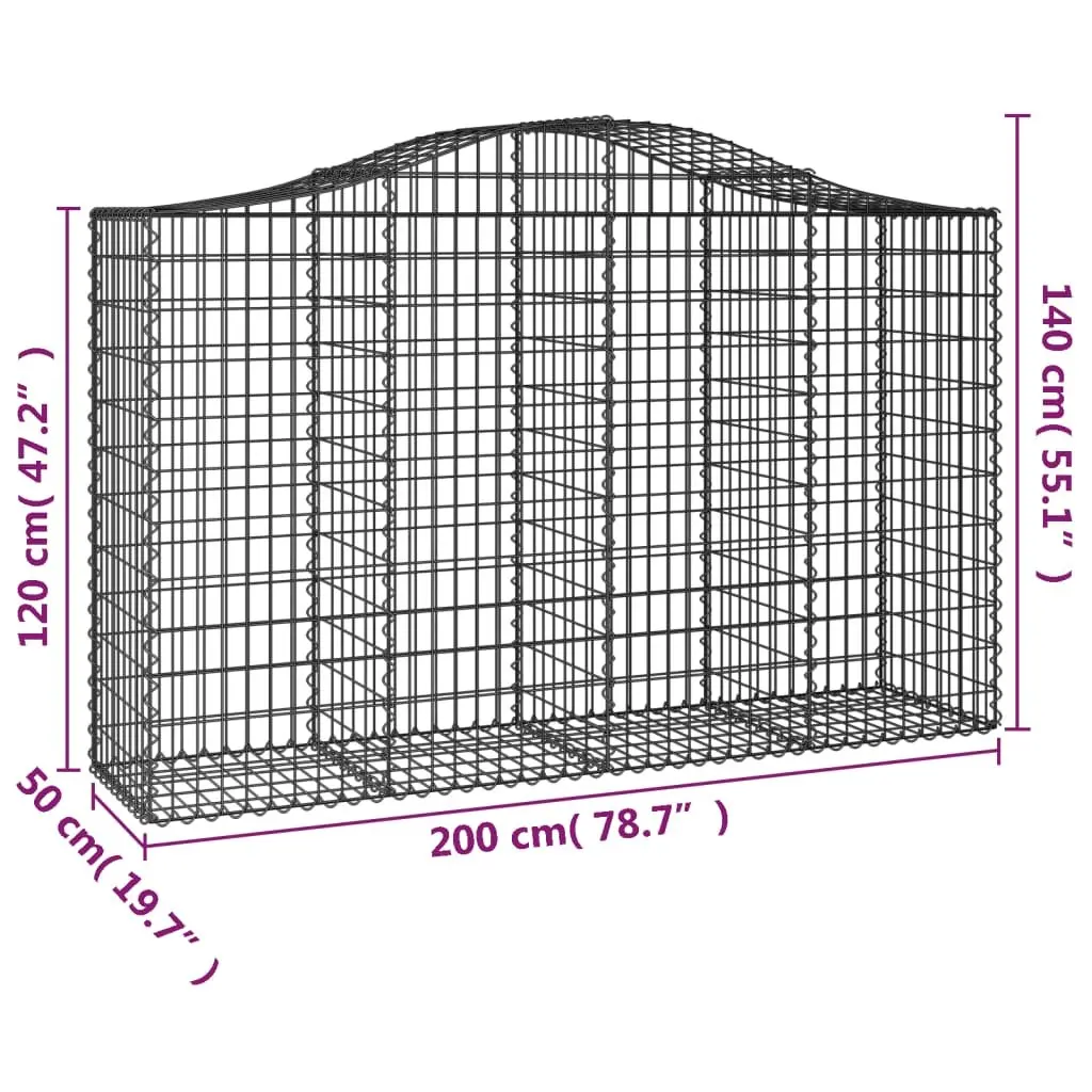 Arched Gabion Baskets for Various Uses