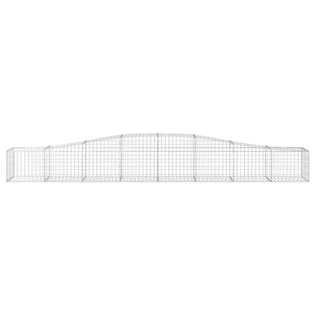 2-Piece Arched Gabion Basket Set