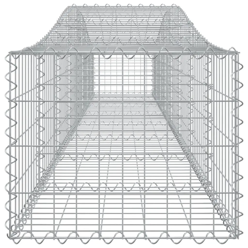 2-Piece Arched Gabion Basket Set