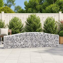 Practical Use of Arched Gabion Baskets 2pc Garden Set