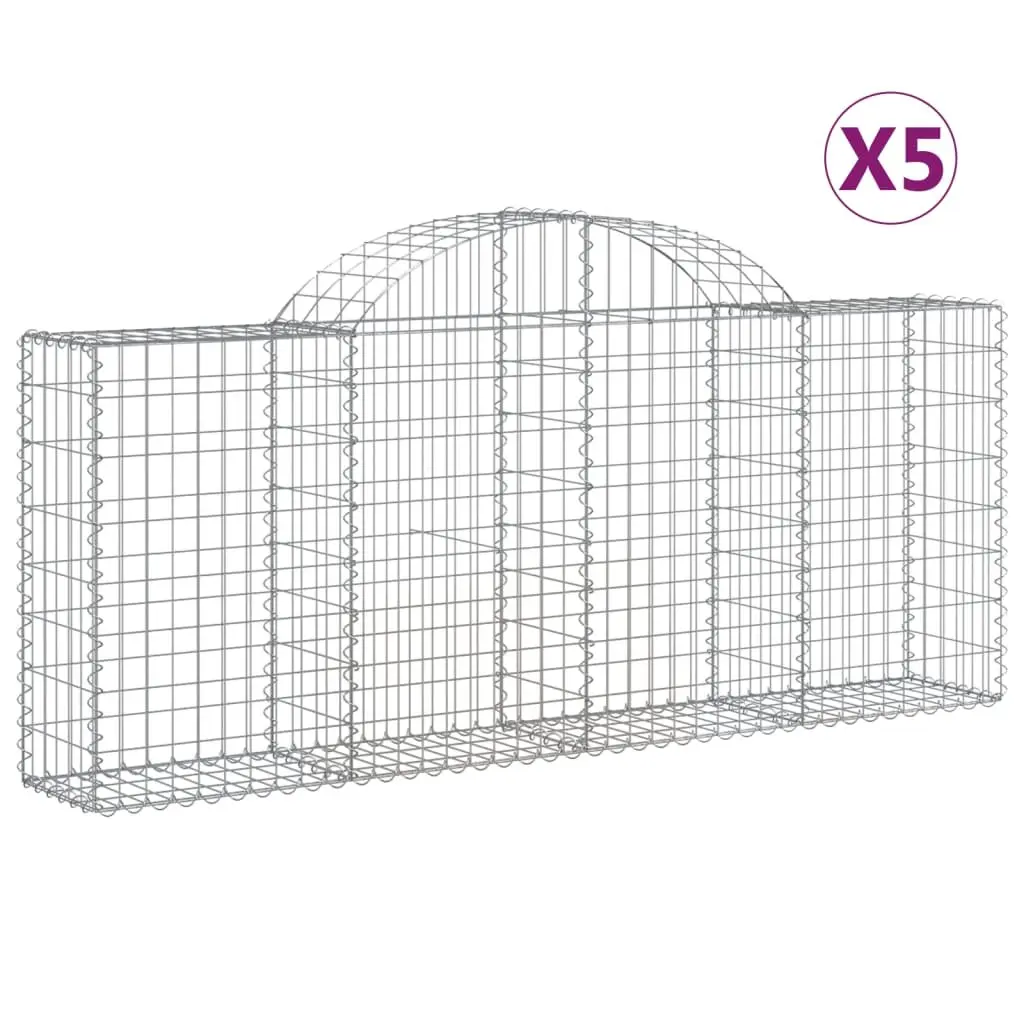 Arched Gabion Baskets for Backyard and Garden Use