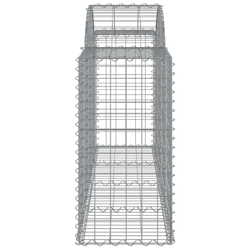 Arched Gabion Baskets 5 pcs for Home Use