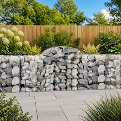 7 Arched Gabion Baskets for Practical Outdoor Use