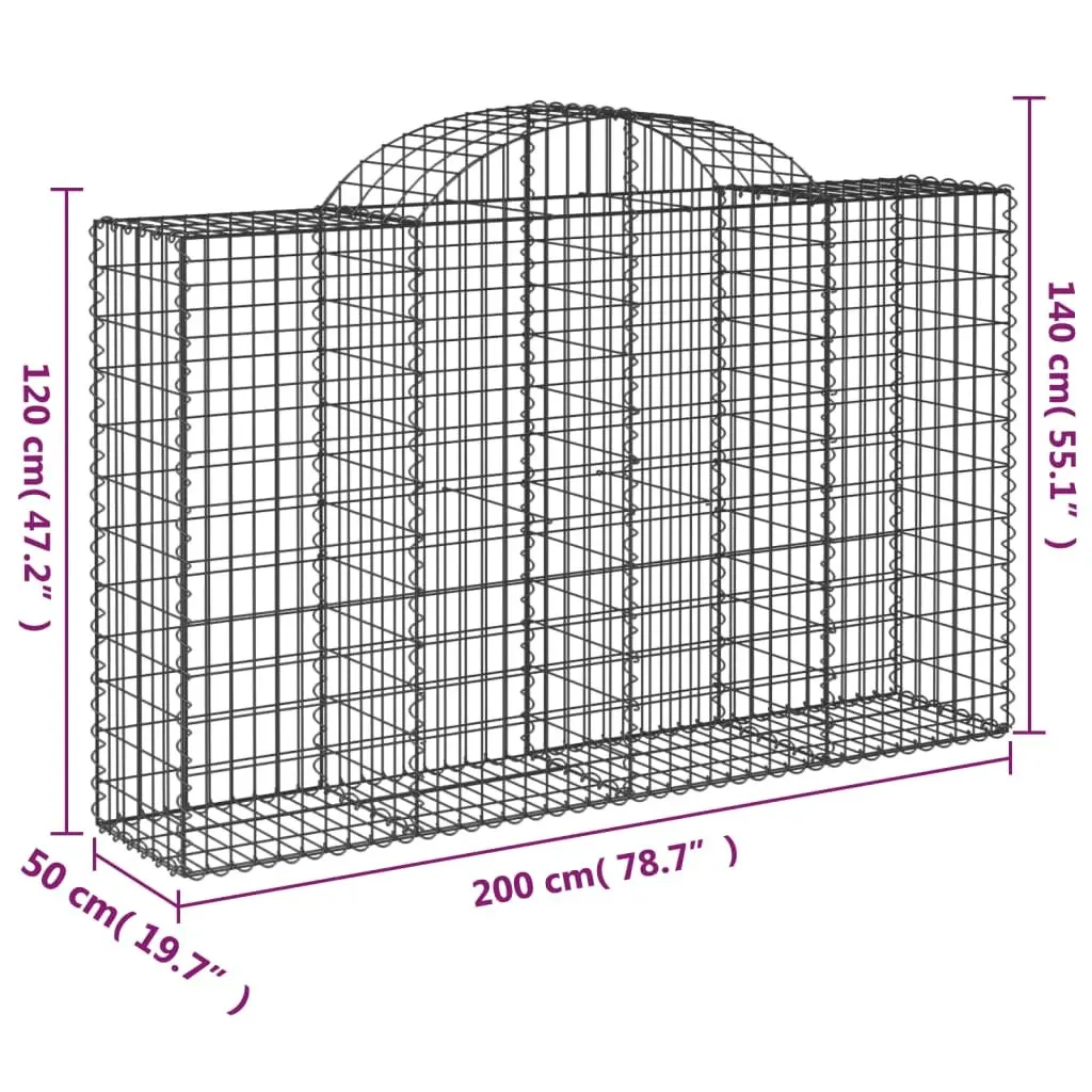 Arched Gabion Baskets for Various Outdoor Uses