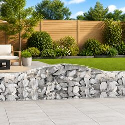Functional Arched Gabion Baskets for Gardens and Yards