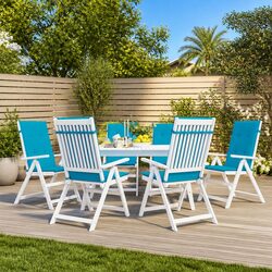 Comfortable Blue Highback Chair Cushions for Any Space