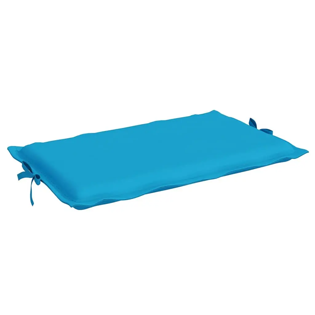 Sun Lounger Cushion Pad Outdoor Garden Patio Chair Seat Blue 186x58x4cm Oxford