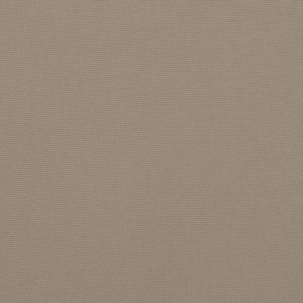 Sun Lounger Cushion Oxford Fabric 186 x 58 cm Taupe Outdoor Garden Patio Chair Pad Waterproof