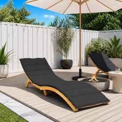 Practical Sun Lounger Cushion for Various Settings