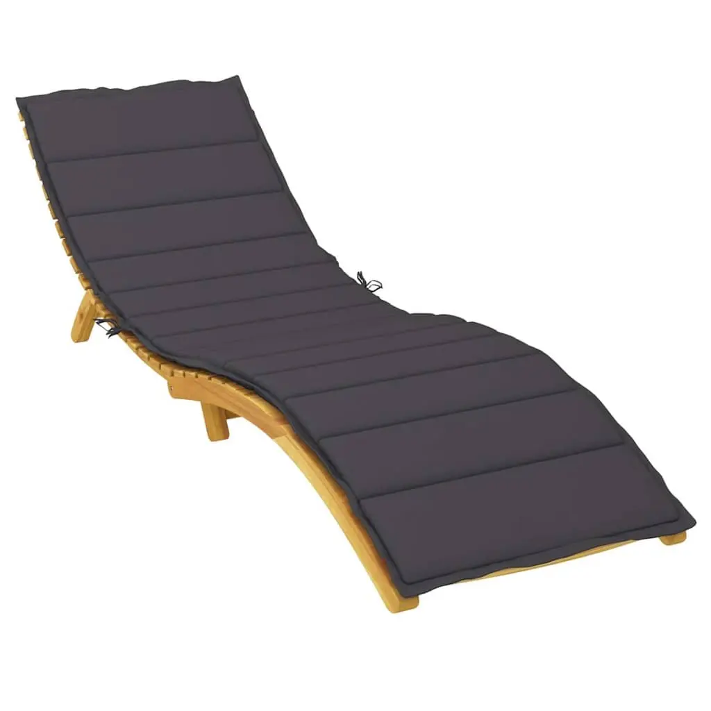 Sun Lounger Cushion Outdoor Garden Patio Chair Pad Recliner Lounger Seat